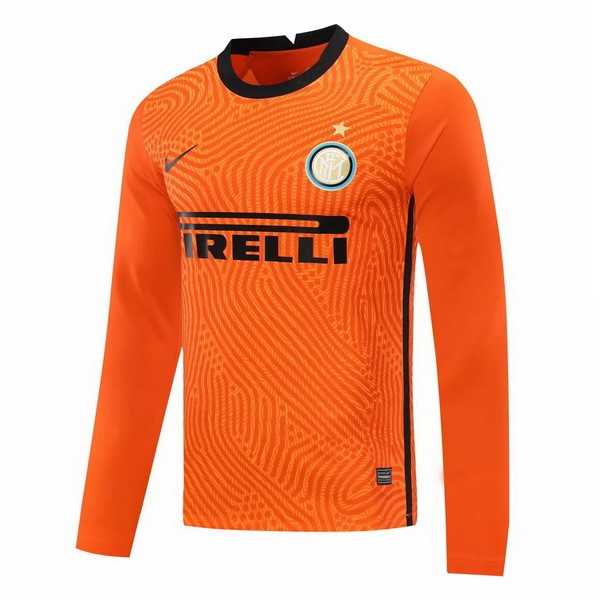 Trikot Inter Milan ML Torwart 2020-21 Orange Fussballtrikots Günstig